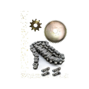 Kit de arrastre Cadena 415 y plato de 32 dientes delgado